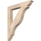 Ekena Millwork Funston Traditional Smooth Bracket, Douglas Fir, 3 1/2"W x 28"D x 32"H BKT04X28X32FST01SDF - alternate 1